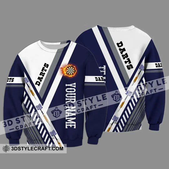Unisex Shirt - Custom Name And Team Name Shirt, Darts And Arrows style option 4