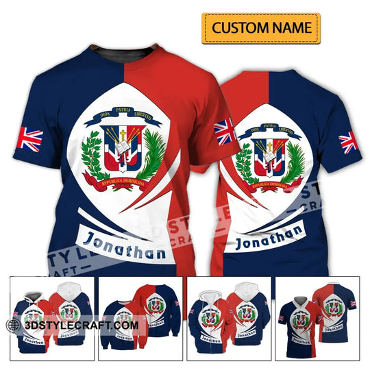 Unisex Shirt - Custom Name And Team Name Shirt - Dios Patria Libertad style option 2