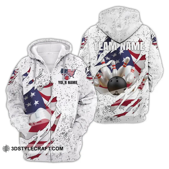 Unisex Shirt, Custom Name and Team Name Shirt for Bowling Lover, Bowling Shirt, Bowling Hoodie Shirt Polo Long Sleeve style option 3