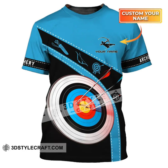 Unisex Shirt - Custom Name Shirt - Archery Lover Shirt style option 1
