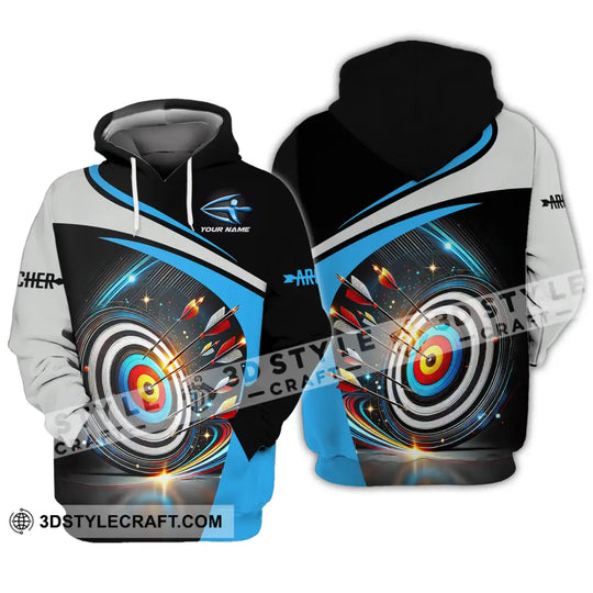 Unisex Shirt - Custom Name Archery Sport Shirt style option 3
