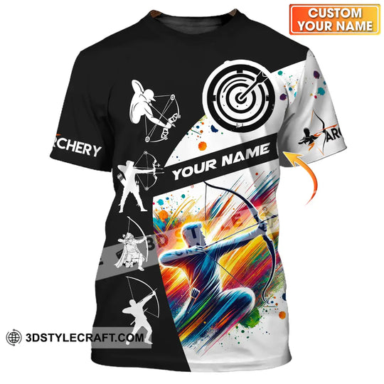 Unisex Shirt - Custom Name Archery Shirt style option 1
