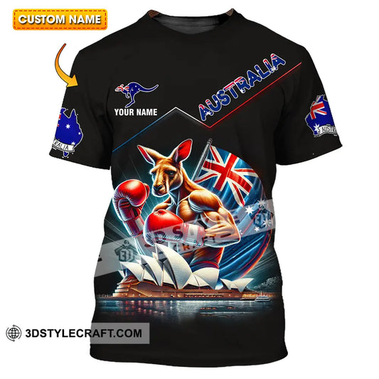 Unisex Shirt - Custom Name Australia T-Shirt