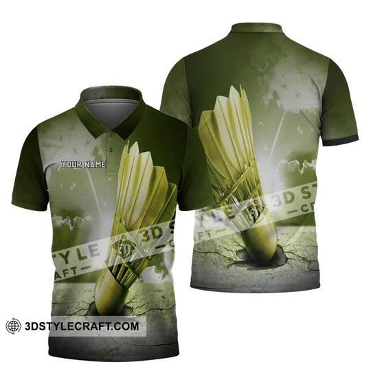 Unisex Shirt - Custom Name Badminton T-Shirt - Badminton Hoodie - Shirt for Badminton Players style option 4