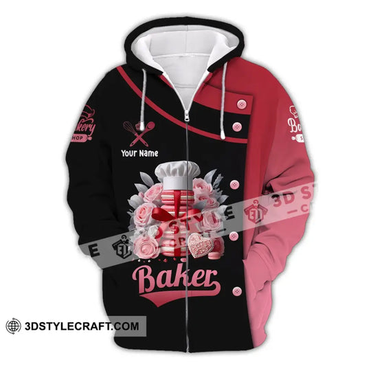 Unisex Shirt, Custom Name Bakery Shirt, Bakery Chef Shirt, Bakers Gift style option 3