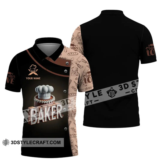 Unisex Shirt, Custom Name Bakery Shirt, Bakery Chef, Bakery Shop T-Shirt, Bakers Gift style option 4
