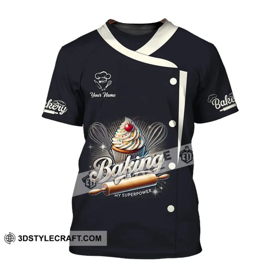 Unisex Shirt, Custom Name Bakery Shirt, Bakery Chef, Bakery Shop T-Shirt, Bakers Gift style option 2