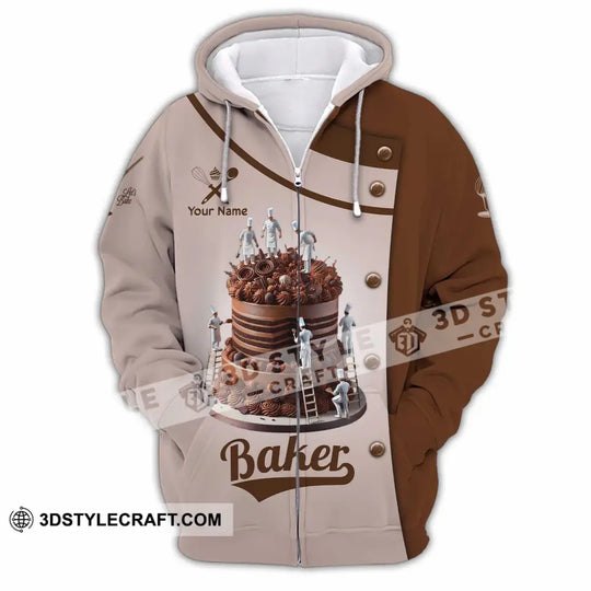 Unisex Shirt, Custom Name Bakery Shirt, Bakery Chef, Bakery Shop T-Shirt, Bakers Gift style option 3