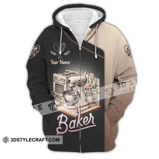 Unisex Shirt, Custom Name Bakery Shirt, Bakery Chef, Bakery Shop T-Shirt, Bakers Gift style option 3