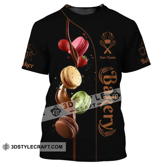 Unisex Shirt, Custom Name Bakery Shirt, Bakery Chef, Bakery Shop T-Shirt, Bakery Gift style option 2