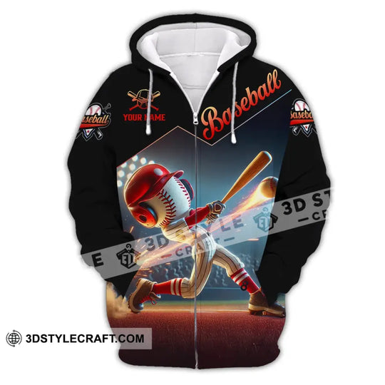 Unisex Shirt - Custom Name Shirt Baseball style option 3