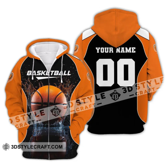 Unisex Shirt, Custom Name Basketball T-Shirt, Basketball Shirt, Gift For Basketball Player style option 3
