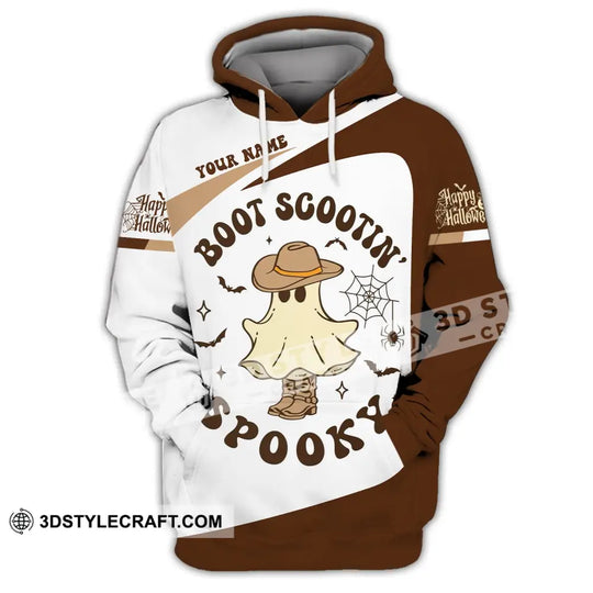 Unisex Shirt - Custom Name Boot Scootin Spooky Shirt style option 2