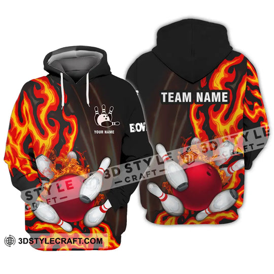 Unisex Shirt - Custom Name Shirt Bowling style option 3