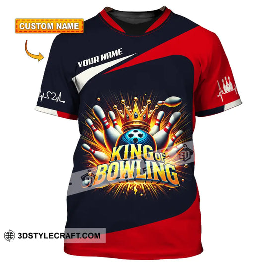 Unisex Shirt, Custom Name Bowling Shirt, Bowling Polo Long Sleeve Shirt, Bowling Gift style option 1