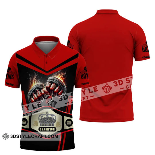 Unisex Shirt, Custom Name Boxing Shirt, Boxing Long Sleeve, Boxing T-Shirt style option 4