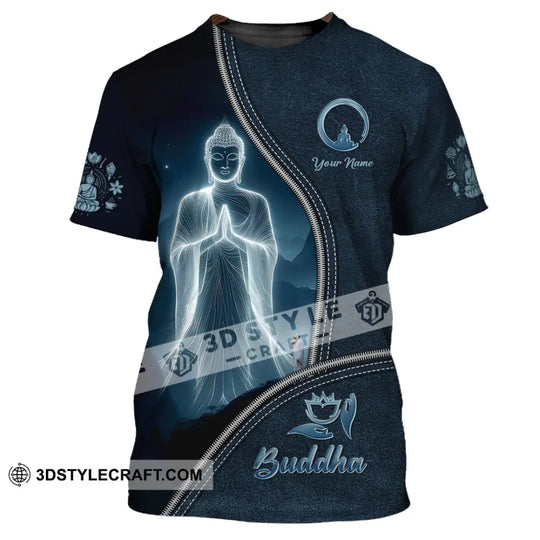 Unisex Shirt, Custom Name Buddha Shirt, Buddha  Polo Long Sleeve, Buddhist T-Shirt style option 2