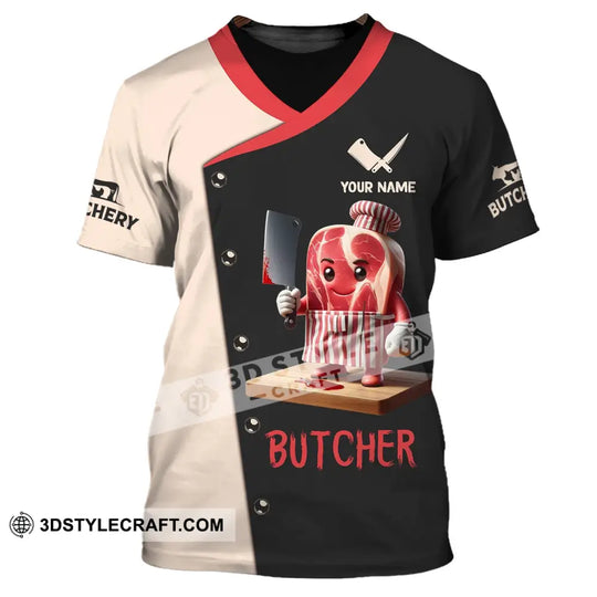 Unisex Shirt, Custom Name Butcher Shirt, Butcher Gift style option 2