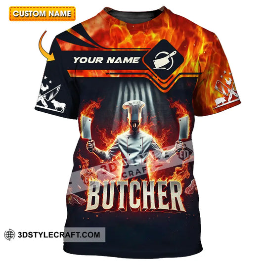 Unisex Shirt - Custom Name Shirt Butcher style option 1