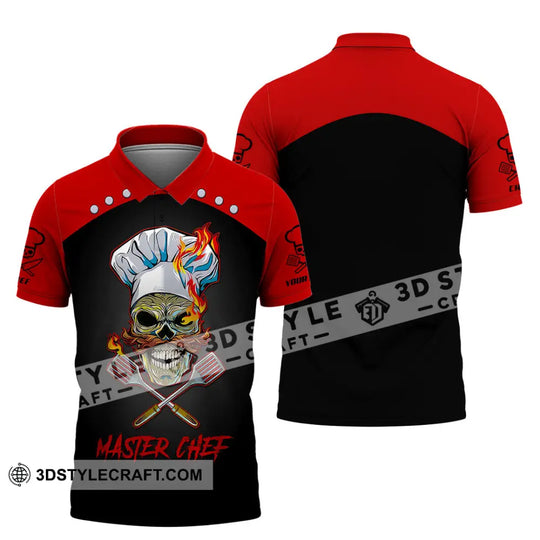 Unisex Shirt, Custom Name Chef Shirt, Chef Apparel, Chef Polo Long Sleeve, Cooking Love T-Shirt style option 4