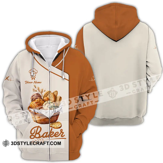 Unisex Shirt - Custom Name Chef Shirt, Bakers Shirt style option 4