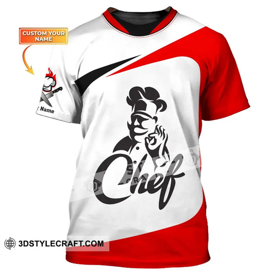 Unisex Shirt, Custom Name Chef Shirt, Chef Hoodie, Chef Polo, Gift for Cooking Lovers style option 1