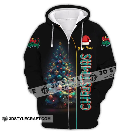 Unisex Shirt - Custom Name Shirt Christmas Night style option 3