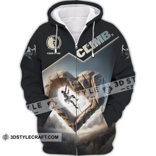 Unisex Shirt, Custom Name Climb Shirt, Climb Long Sleeve, Climb T-Shirt style option 3