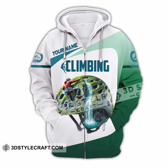 Unisex Shirt, Custom Name Climbing Shirt, Gift for Climbing Lover style option 3