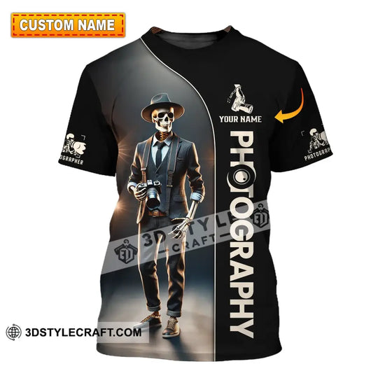 Unisex Shirt - Custom Name Shirt Cool Photography style option 1
