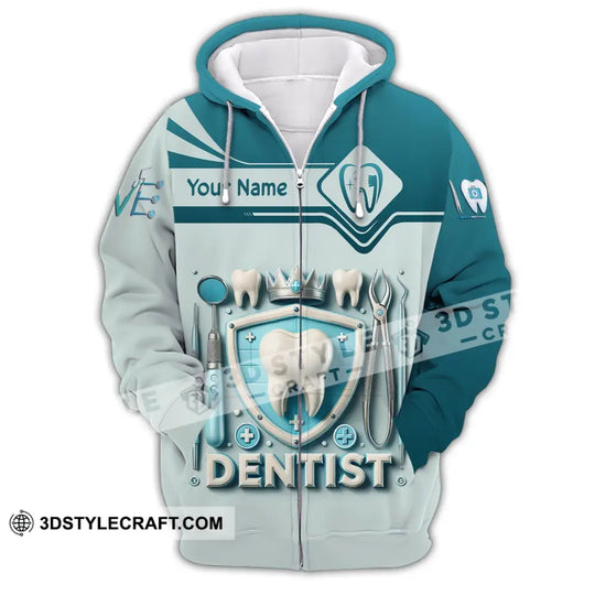 Unisex Shirt, Custom Name Dentist Shirt, Dental T-Shirt, Gift for Dentist Shirt style option 3