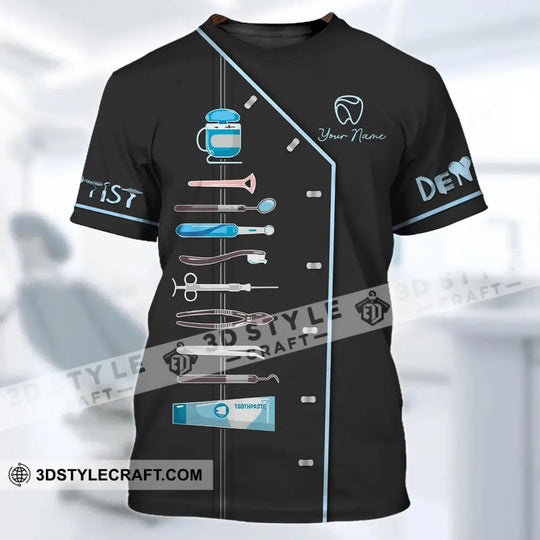 Unisex Shirt - Custom Name Dentist T-Shirt - Personalized Dentist Hoodie - Gift For Dentists style option 3