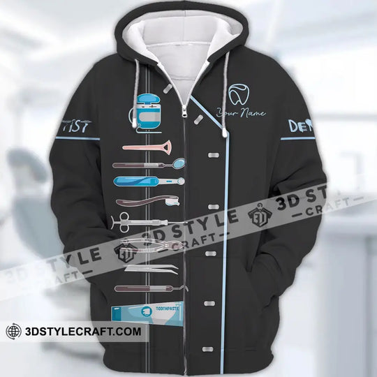 Unisex Shirt - Custom Name Dentist T-Shirt - Personalized Dentist Hoodie - Gift For Dentists style option 4