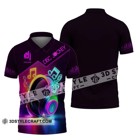 Unisex Shirt, Custom Name Disc Jockey T-Shirt, DJ Shirt, Gift For DJ style option 3