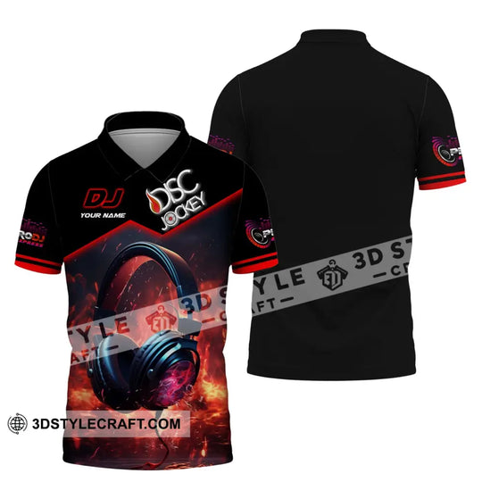Unisex Shirt, Custom Name Disc Jockey T-Shirt, Shirt for DJ, DJ Shirt style option 4