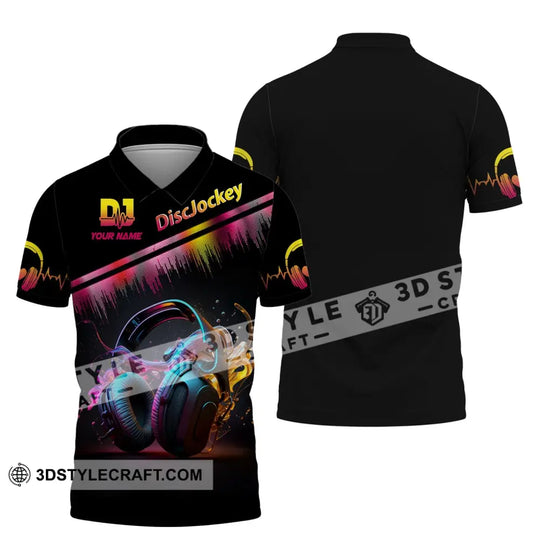 Unisex Shirt, Custom Name Disc Jockey T-Shirt, Music Lover Shirt, DJ Shirt, Gift For DJ style option 4