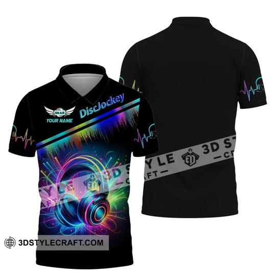 Unisex Shirt, Custom Name Disc Jockey T-Shirt, Music Lover Shirt, DJ Shirt style option 4