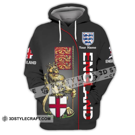 Unisex Shirt - Custom Name Shirt - England Shirt Custom Name style option 3