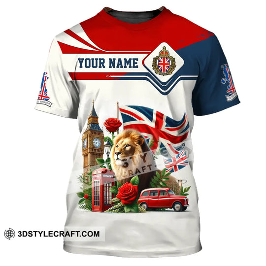 Unisex Shirt, Custom Name England Shirt, England Lover Polo Long Sleeve Shirt, English Gift style option 2