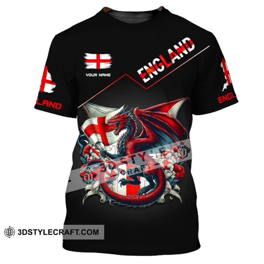 Unisex Shirt, Custom Name England Shirt, England Polo Long Sleeve, Shirt for English style option 3
