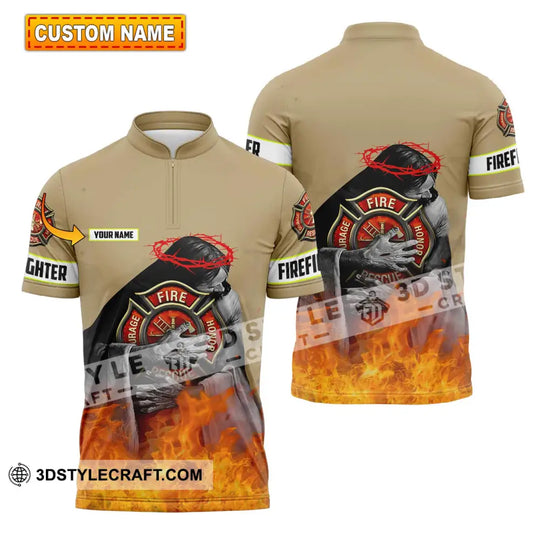Unisex Shirt - Custom Name Fire Honor Shirt style option 1