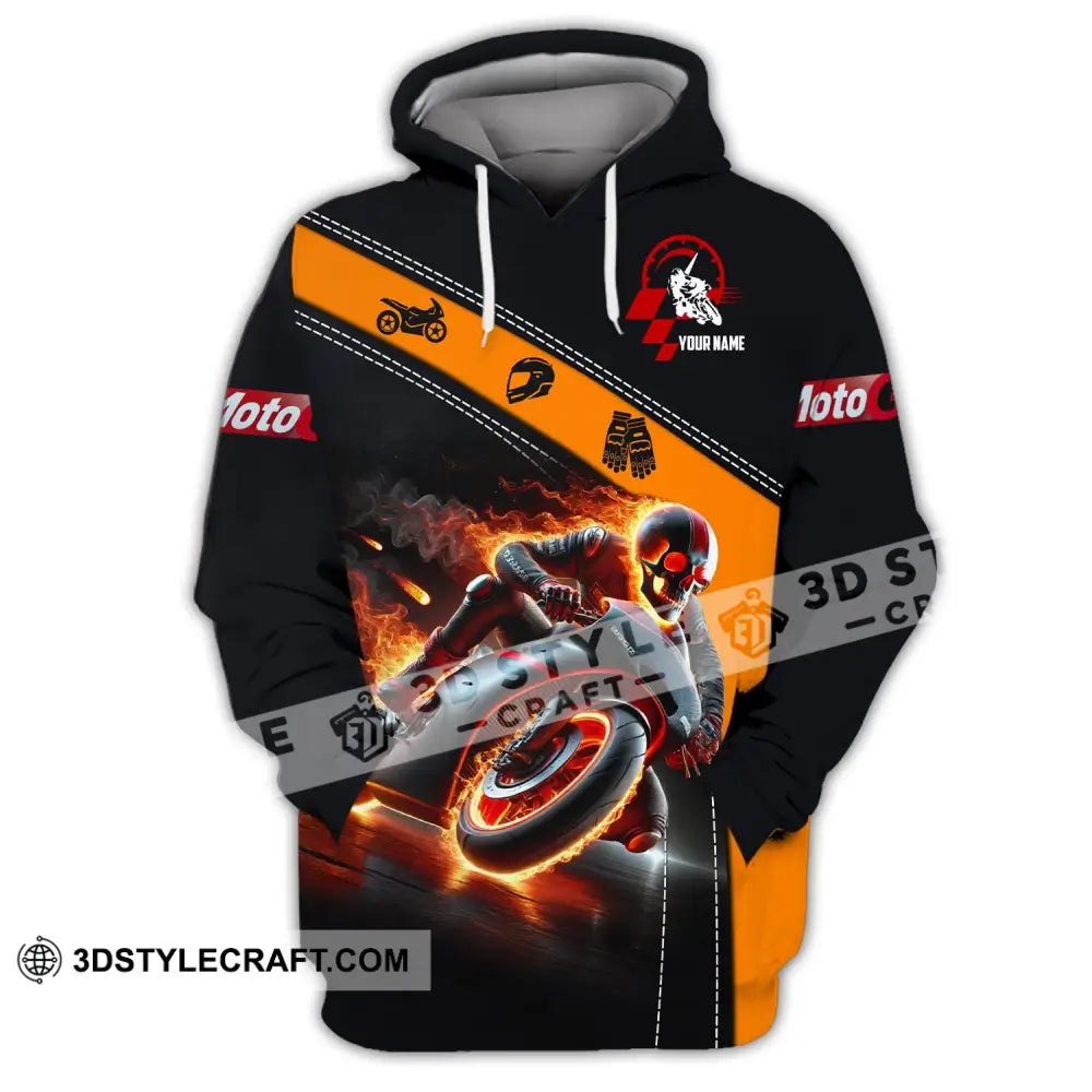 Unisex Shirt - Custom Name Fire Rider Hoodie / S T-Shirt