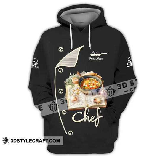 Unisex Shirt - Custom Name Shirt For Chef - Cooking Recipe style option 3