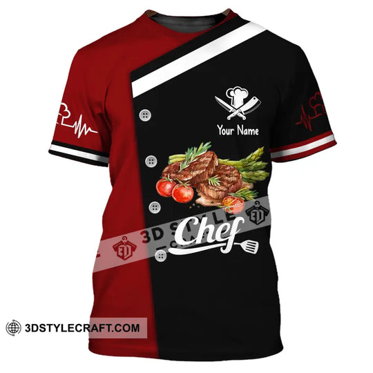 Unisex Shirt, Custom Name Shirt for Chef, Chef Hoodie Shirt, Chef Apparel style option 2