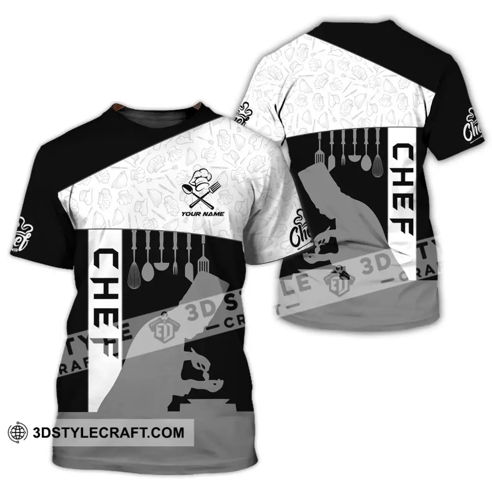 Unisex Shirt - Custom Name For Chef Master T-Shirt / S T-Shirt