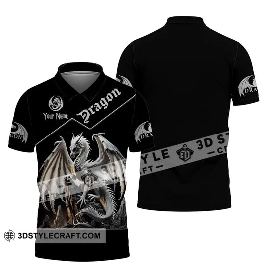 Unisex Shirt, Custom Name Shirt for Dragon Lover, Dragon T-Shirt Hoodie Long Sleeve Shirt style option 4