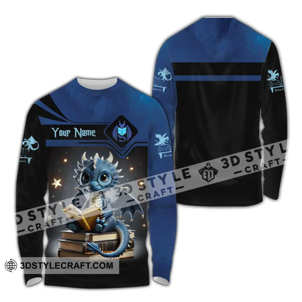 Unisex Shirt Custom Name For Dragon Lover T-Shirt Hoodie Long Sleeve / S T-Shirt