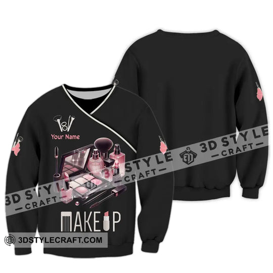 Unisex Shirt - Custom Name Shirt For Makeup Lover style option 2