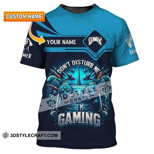 Unisex Shirt, Custom Name Gamer Shirt, Shirt For Game Lover, Gamer Apparel style option 1