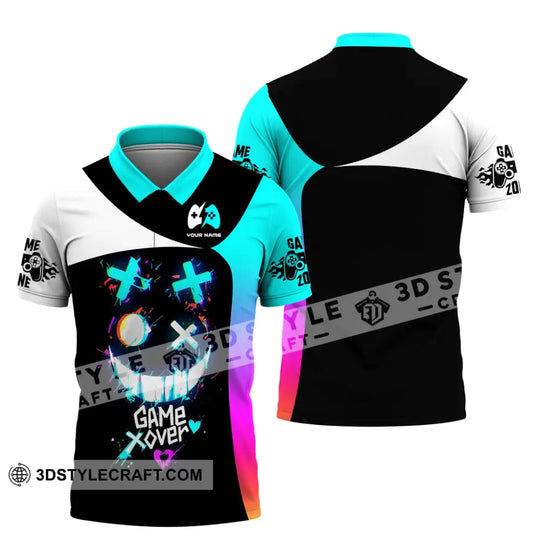 Unisex Shirt, Custom Name Gamer Shirt, Gamer Gift style option 4